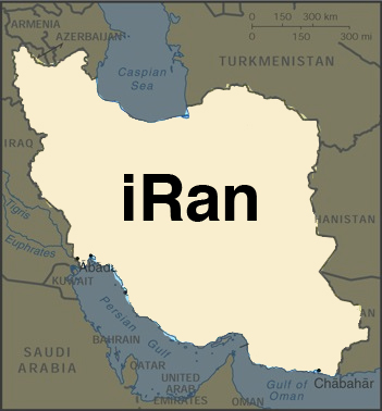 map of iRan 1