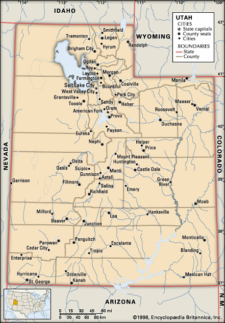 Utah Map