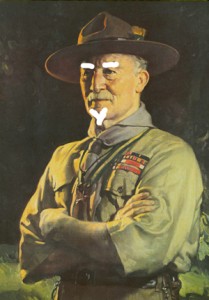 Baden Powell, Founder of Scouting, Has White Eyebrows